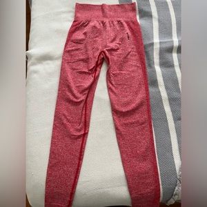 Gymshark Leggings- Red Marl